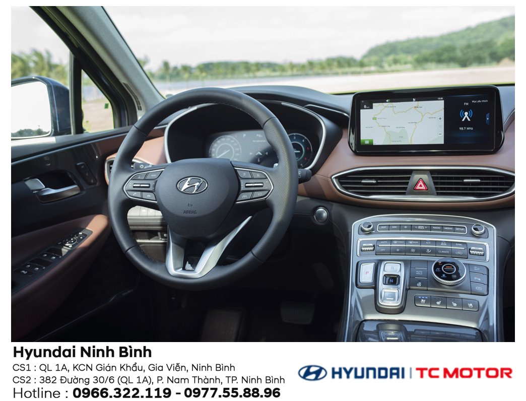 Hyundai Ninh Bình - Hyundai Santafe 2021 - Chế độ lái trên Hyundai Santafe